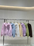 WANWAN  Collar Down Formal Shirts